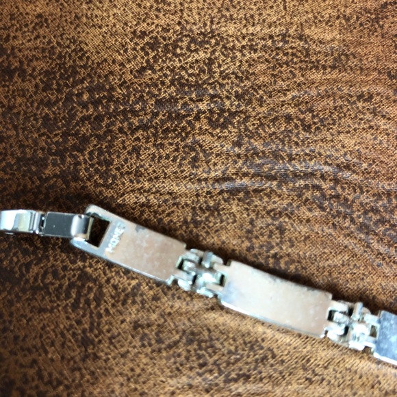 Monet Two Toned Link Bracelet - Picture 4 of 5